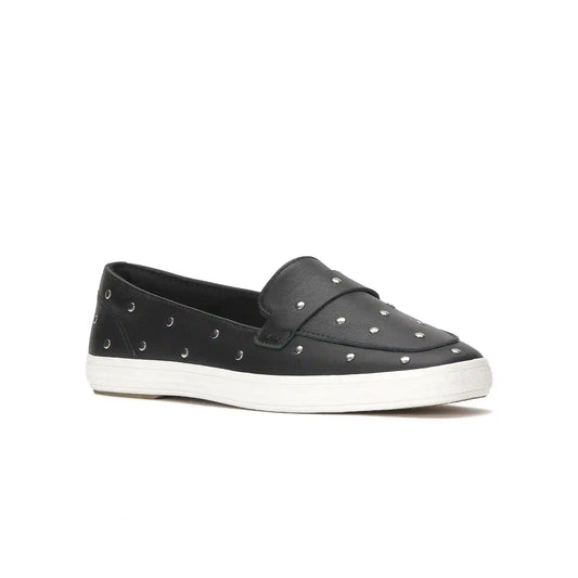 Square Toe Loafer Leather Studs