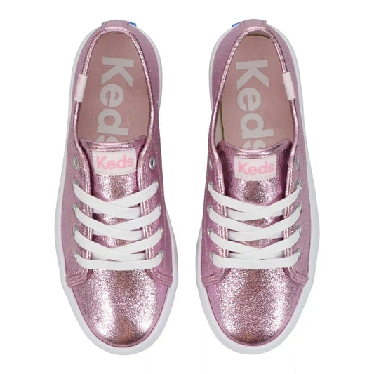 Big Kids Triple Up Bottom Stripe Lace Up