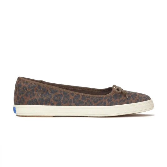 Maisie Ballet Leopard Suede