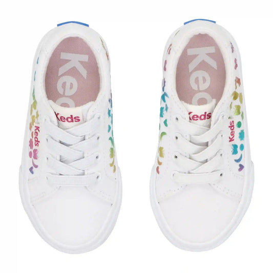 Little Kids Jump Kick Studded Foil Slip On