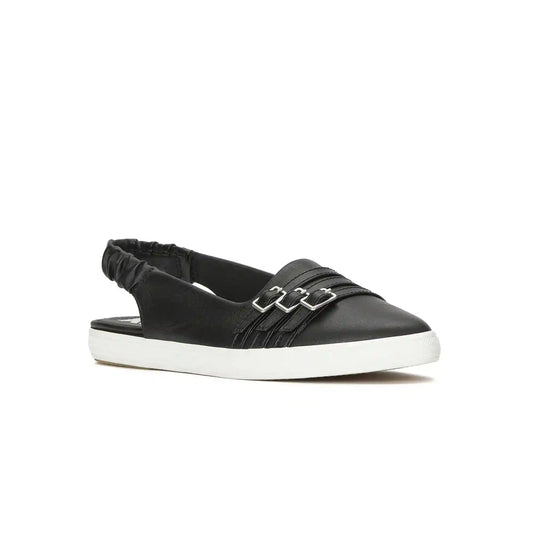 Point Slingback Leather Deco Buckles