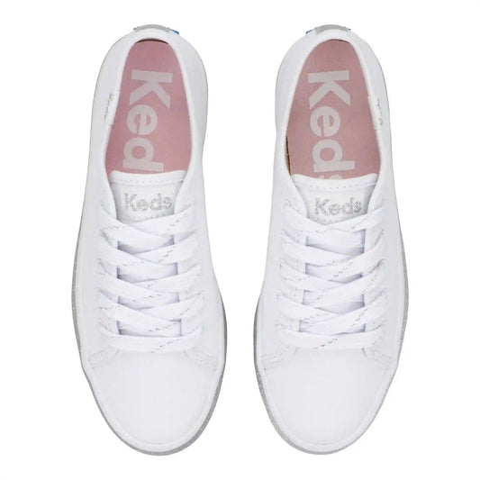 Big Kids Triple Up Glitter Foxing Lace Up