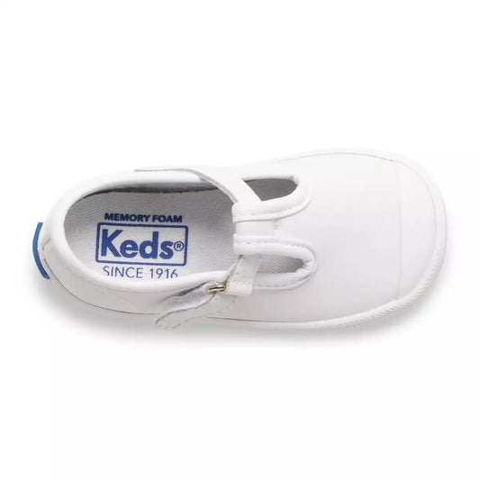Infant Champion Lace Toe Cap T-Strap