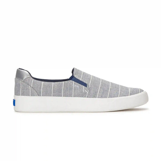 Pursuit Chambray Lurex Stripe Slip-On