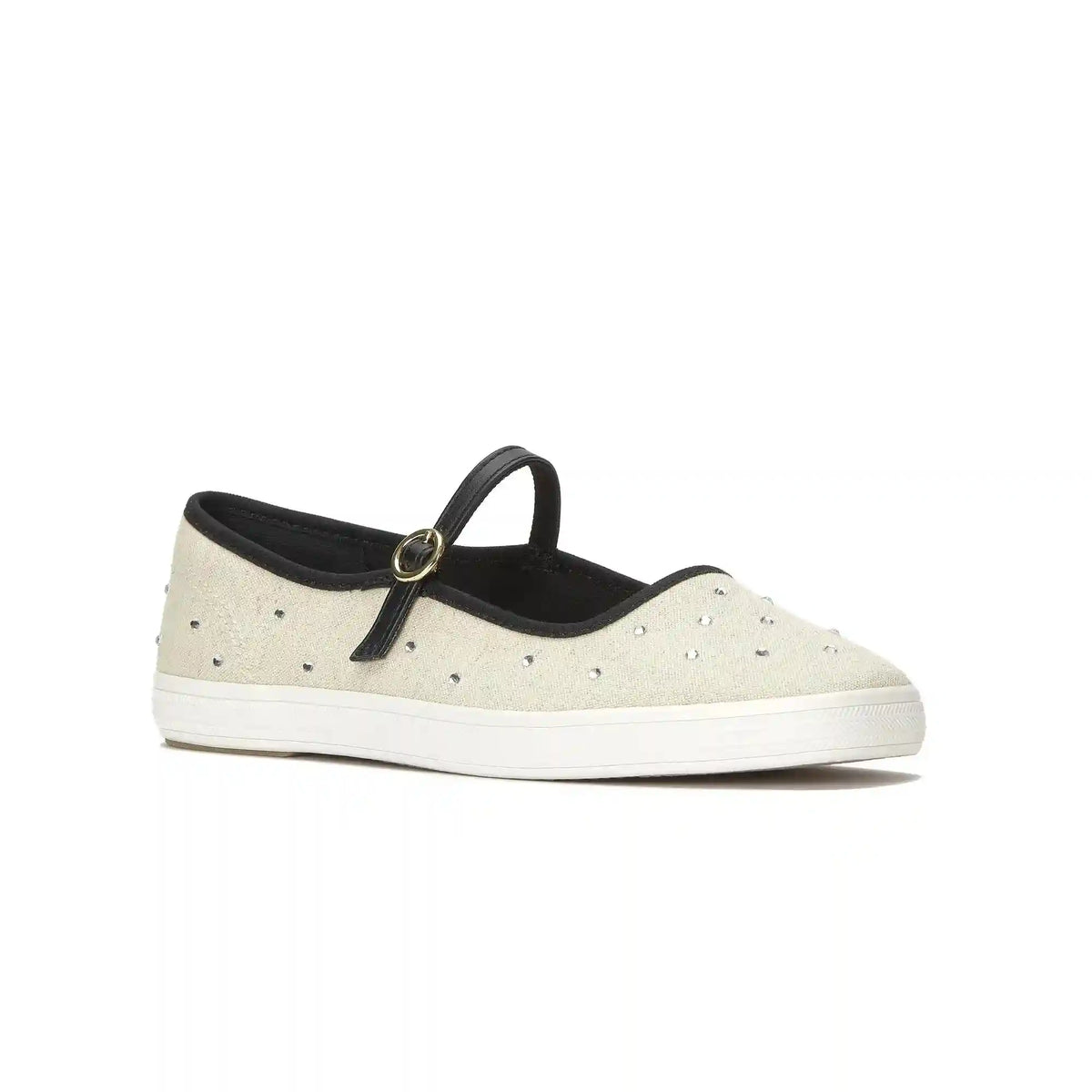Square Toe Mary Jane Woven