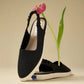 Point Slingback Leather