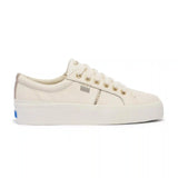Jump Kick Duo Leather Metallic Lace Up