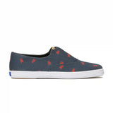 Champion Round Toe Nautical Canvas Slip-On