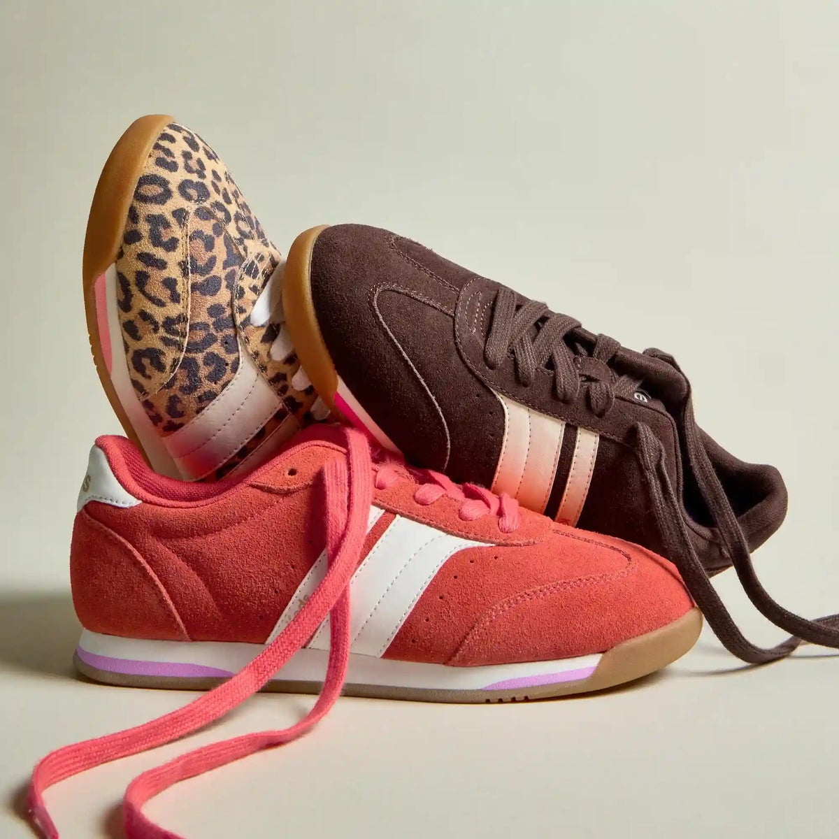 Revival Suede/Leather Lace-Up