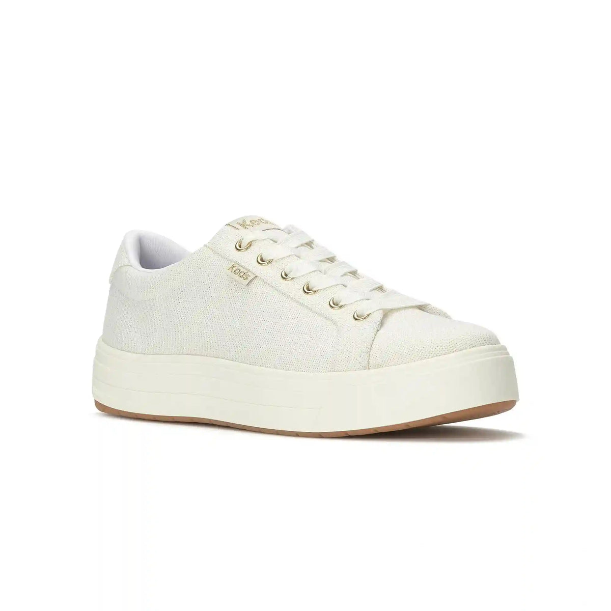 Park Lurex Textile Lace-Up
