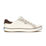 Center III Leather/Suede Jaguar Heel Lace-Up