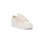 Jump Kick Duo Leather Metallic Lace Up