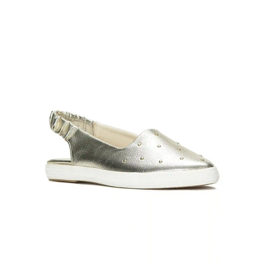 Point Slingback Leather Studs