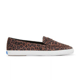 Square Toe Loafer Jaguar Printed Suede