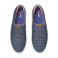 Champion Round Toe Stripe Chambray Slip-On