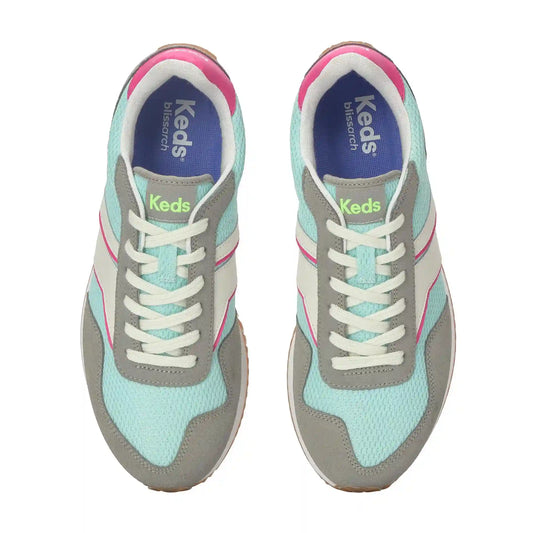 Rena Mesh/Suede/Leather Lace-Up