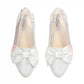 Point Slingback Leather Bow Celebrations