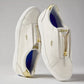 Pursuit Zip Leather Metallic Heel