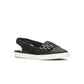 Point Slingback Leather Deco Buckles