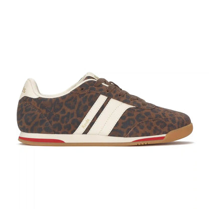 Revival Leopard Suede Lace-Up