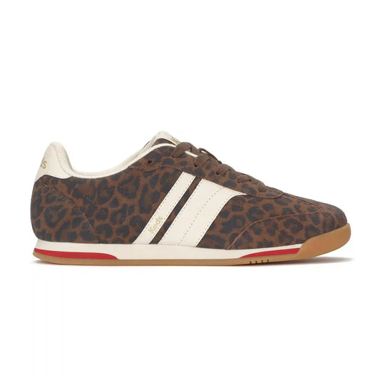 Revival Leopard Suede Lace-Up