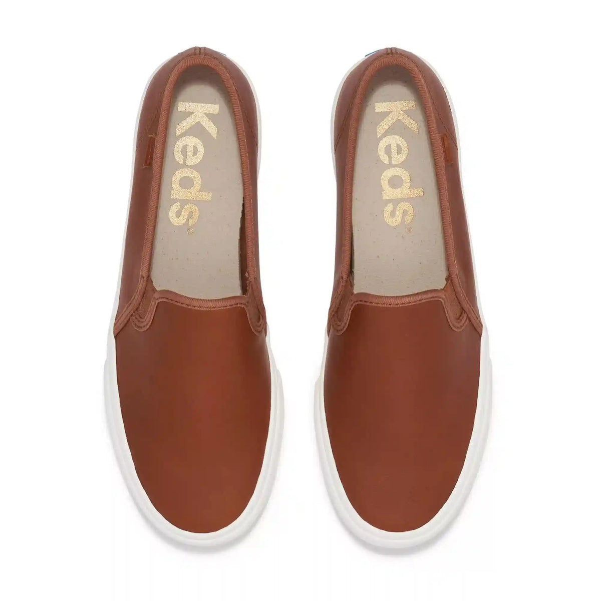Double Decker Leather Slip On