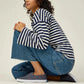 Champion Round Toe Nautical Canvas Slip-On