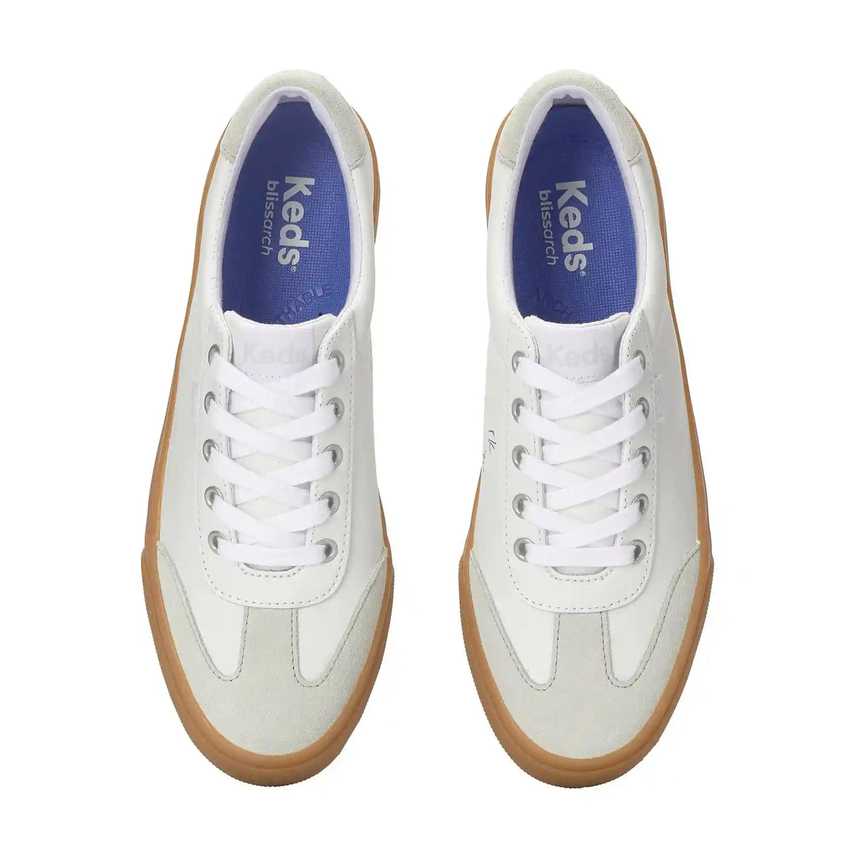 Jump Kick T-Toe Leather/Suede Lace-Up