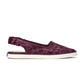 Point Slingback Crushed Velvet