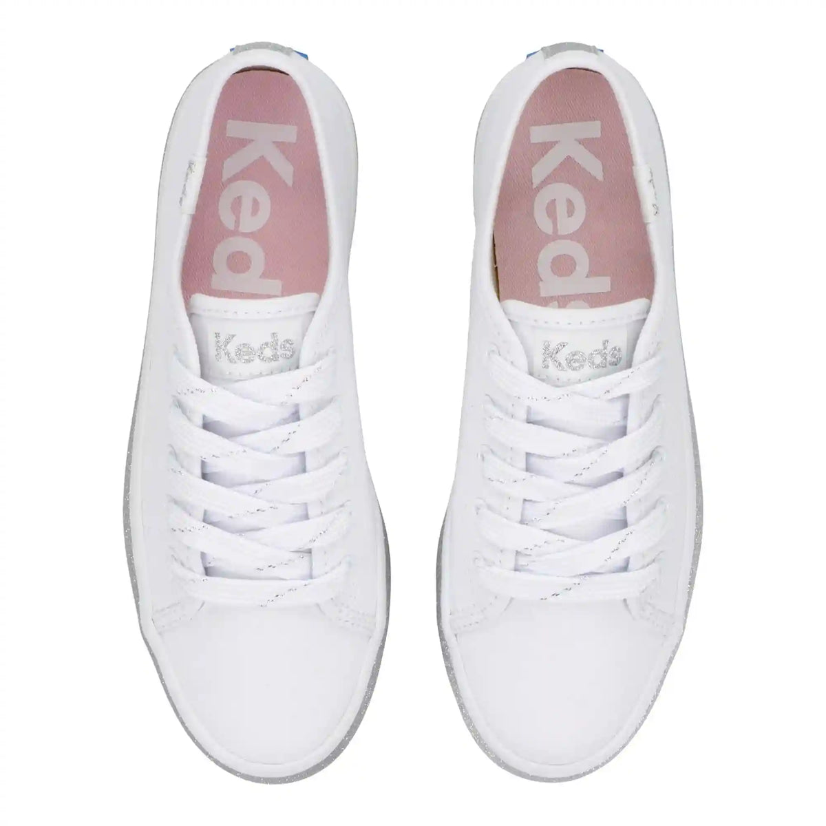 Big Kids Triple Up Glitter Foxing Lace Up