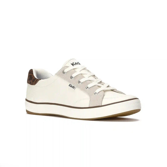 Center III Leather/Suede Jaguar Heel Lace-Up