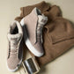 Remi Mid Zip Suede Faux Fur Bootie