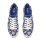 Triple Up Chambray Floral Embroidery Lace-Up