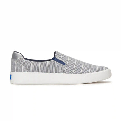 Pursuit Chambray Lurex Stripe Slip-On