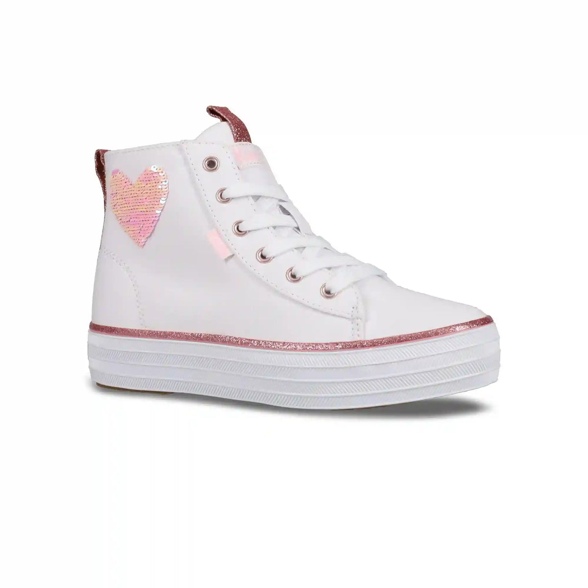 Big Kids Triple Up High-Top Lace-Up