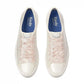 Triple Up Pearlized Leather Ballet