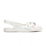Point Slingback Leather Bow Celebrations