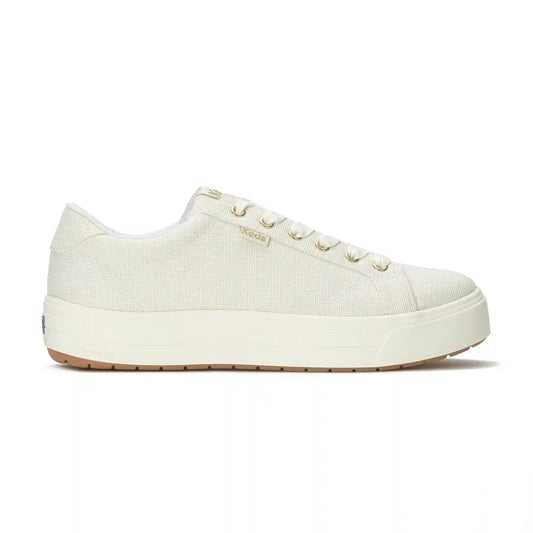 Park Lurex Textile Lace-Up