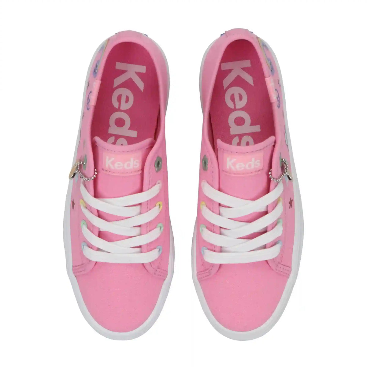 Big Kids Triple Up Emoji Print Lace-Up