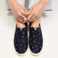 Champion Round Toe Chambray Floral Jacquard Slip-On