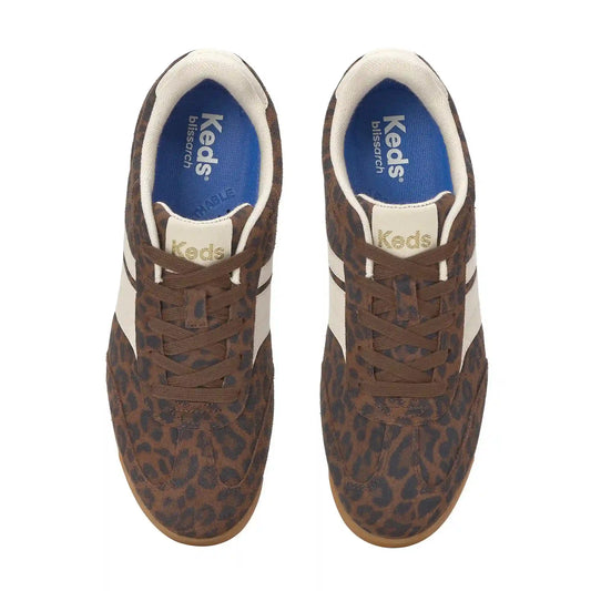 Revival Leopard Suede Lace-Up